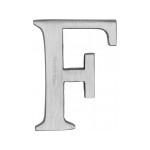 M Marcus Heritage Brass Letter F - Pin Fix 51mm